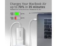 Axagon ACU-DPQ65W, GaN 65W, 3x port, PD3.0/QC4+/PPS/Apple - 1353462 - zdjęcie 4